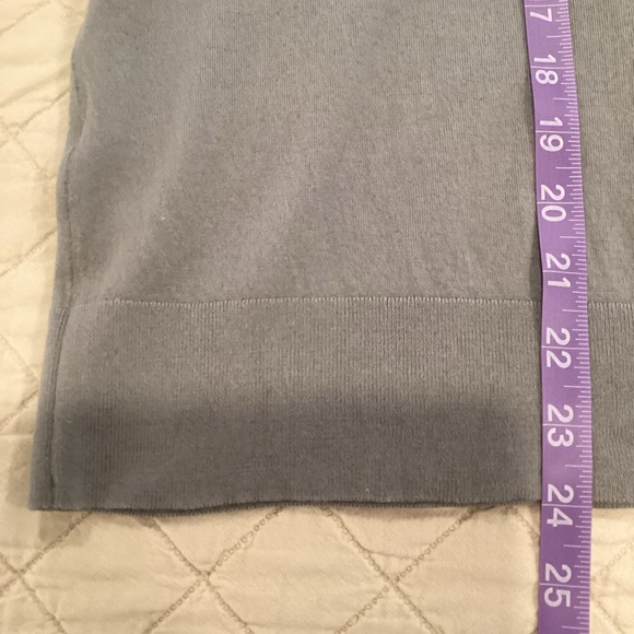 Theory Men’s Wool Blend Long-Sleeve‎ Polo Sweater in Light Gray - Large - Picture 6 of 10